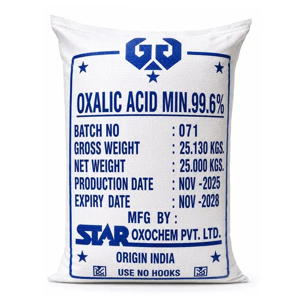 Saco de Ácido Oxálico 25 kg