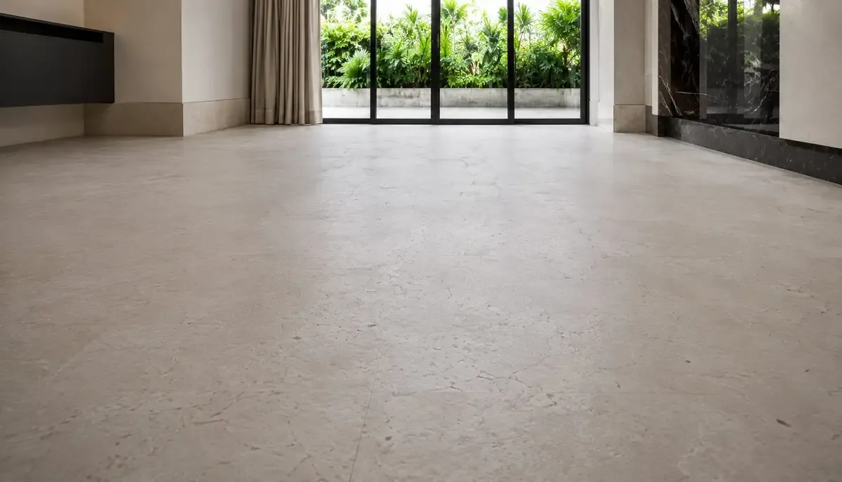Piso sin pulir, opaco