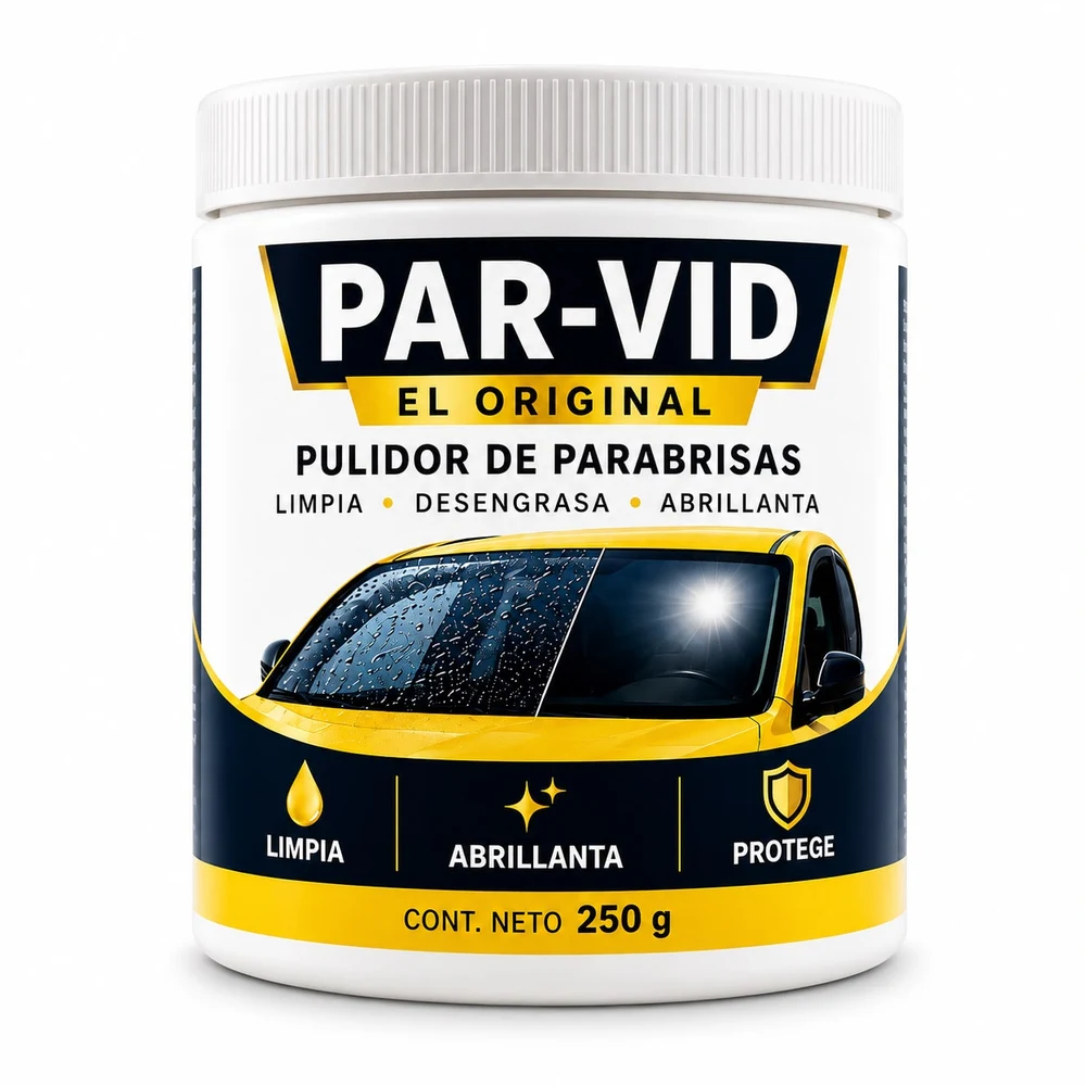 PAR-VID El Original, pulidor de parabrisas